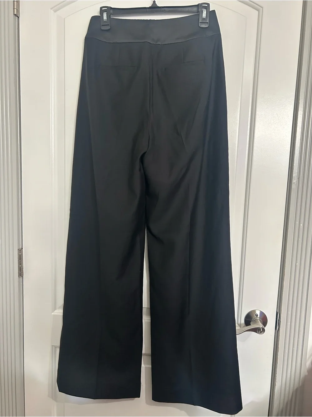J. Crew Collection wide-leg trouser pant 100% wool size 2 chic preppy academia